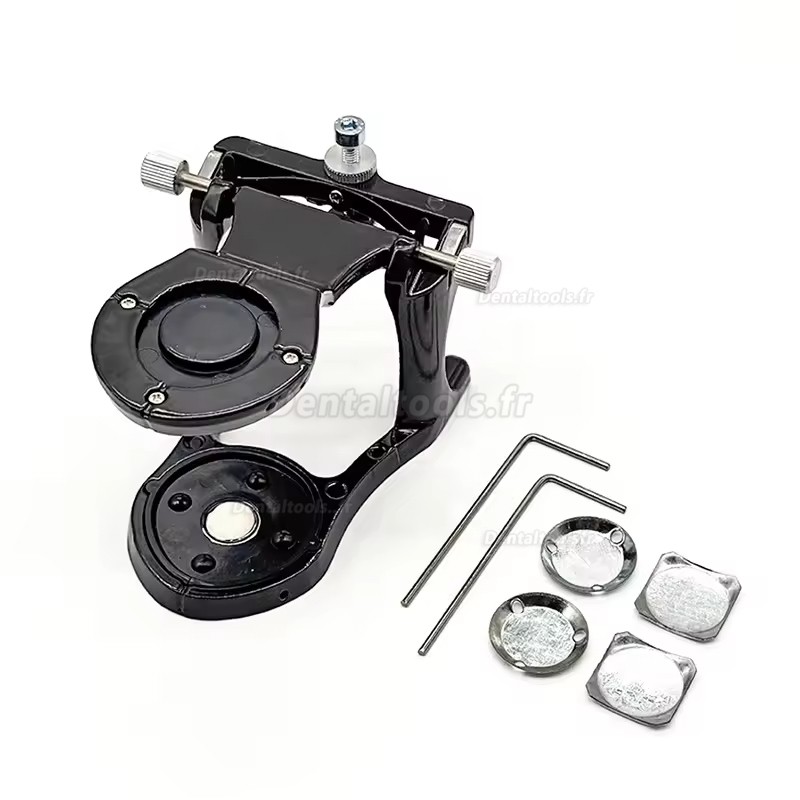 JG-210 / 211 articulateur dentaire r&eacute;glable grand petit aimant en alliage d'aluminium